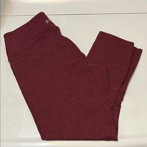 NOBULL Heathered Red Leggings